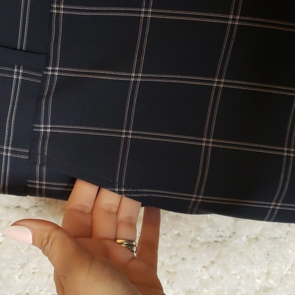 Banana Republic women's Ryan mid rise slim straight leg pants 6 long nwt blue - Picture 9 of 10